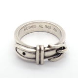 【6jgb0375】エルメス リング サンチュール シルバー925 ＃49【中古】レディース