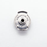 【6jgb0381】ティファニー ピアス メトロ/フープ K18WG ホワイトゴールド ダイヤモンド【中古】レディース