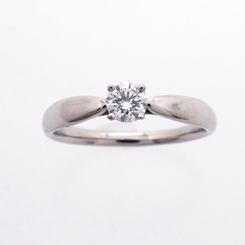 【6jgb0390】ティファニー リング ハーモニー 1PD Pt950 プラチナ ダイヤモンド 0.26ct 11号【中古】レディース