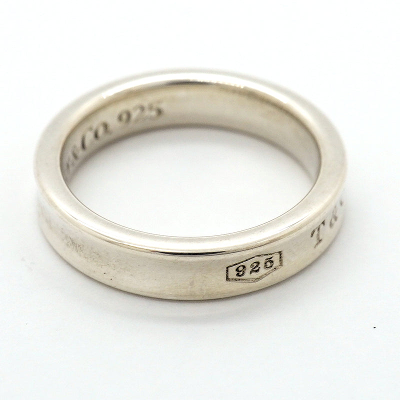 【6jgb0393-k】ティファニー リング ナロー シルバー925 7号【中古】レディース