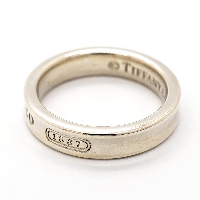 【6jgb0393-k】ティファニー リング ナロー シルバー925 7号【中古】レディース