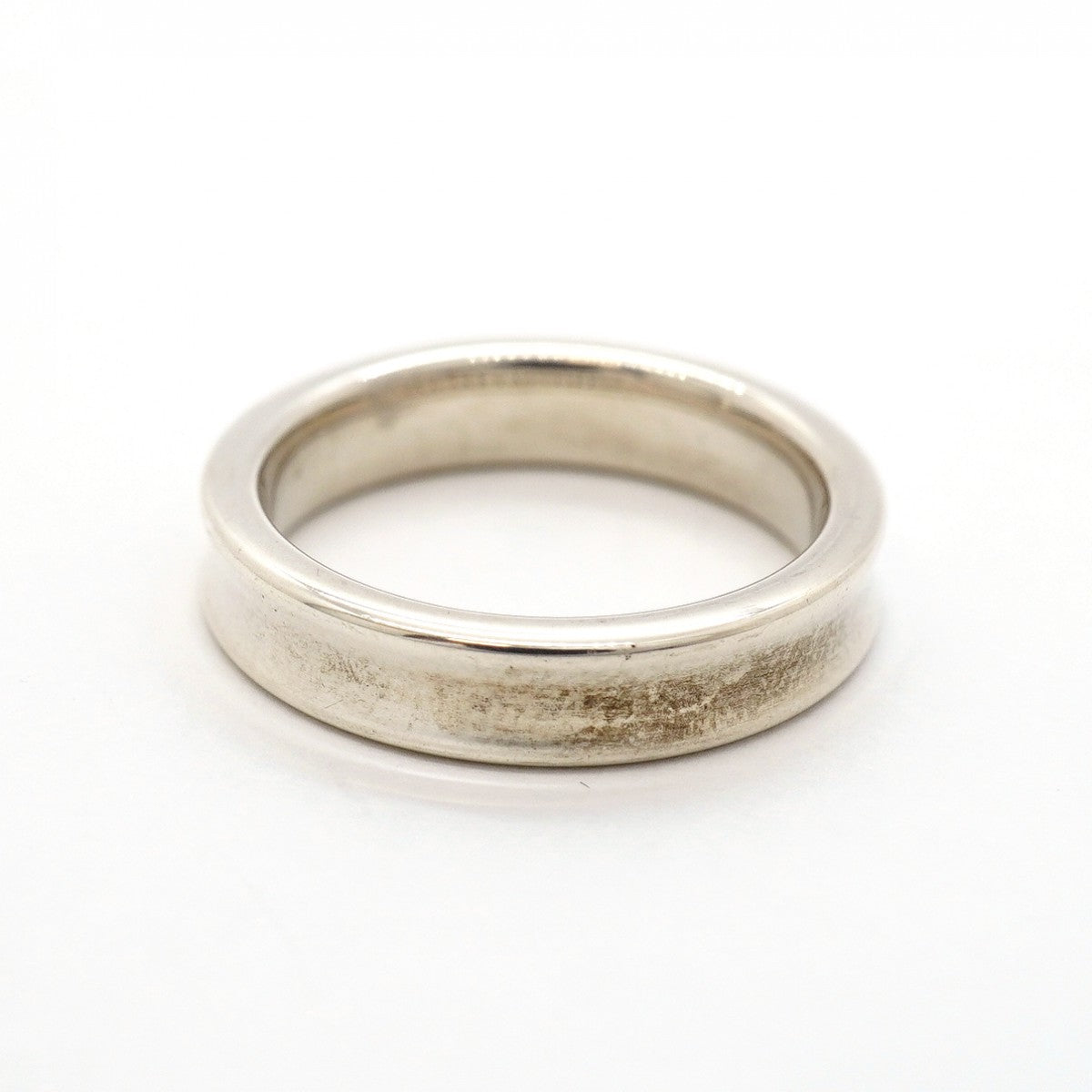 【6jgb0393-k】ティファニー リング ナロー シルバー925 7号【中古】レディース