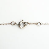 【6jgb0397-k】ティファニー ネックレス ビーン シルバー925【中古】レディース