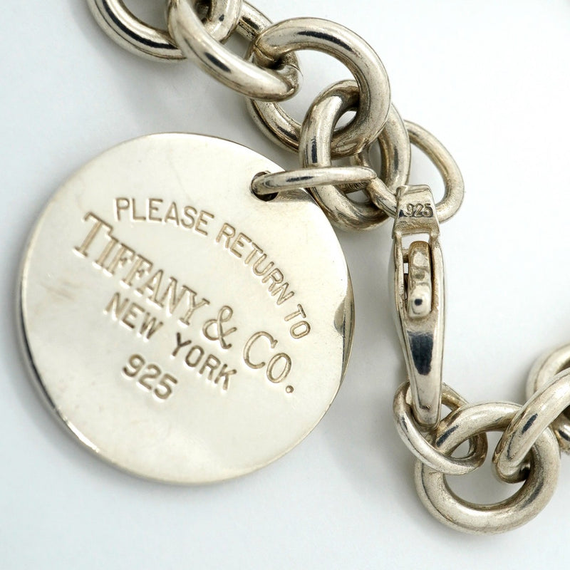 【6jgb0399-k】ティファニー ブレスレット リターントゥ 丸型 サークル シルバー925【中古】レディース