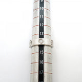 【6jgb0401】カルティエ リング ラブ 3PD K18WG ホワイトゴールド ダイヤモンド ＃54【中古】レディース