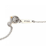 【6jgb0405】ティファニー ネックレス ソリティア 1PD Pt950 プラチナ ダイヤモンド【中古】レディース