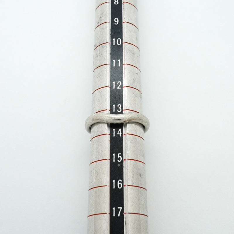 【6jgb0411】ティファニー リング カーブドバンド Pt950 プラチナ 13号【中古】レディース