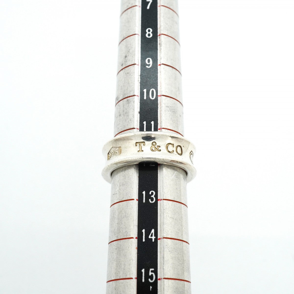 【6jgb0413】ティファニー リング ナロー シルバー925 12号【中古】レディース