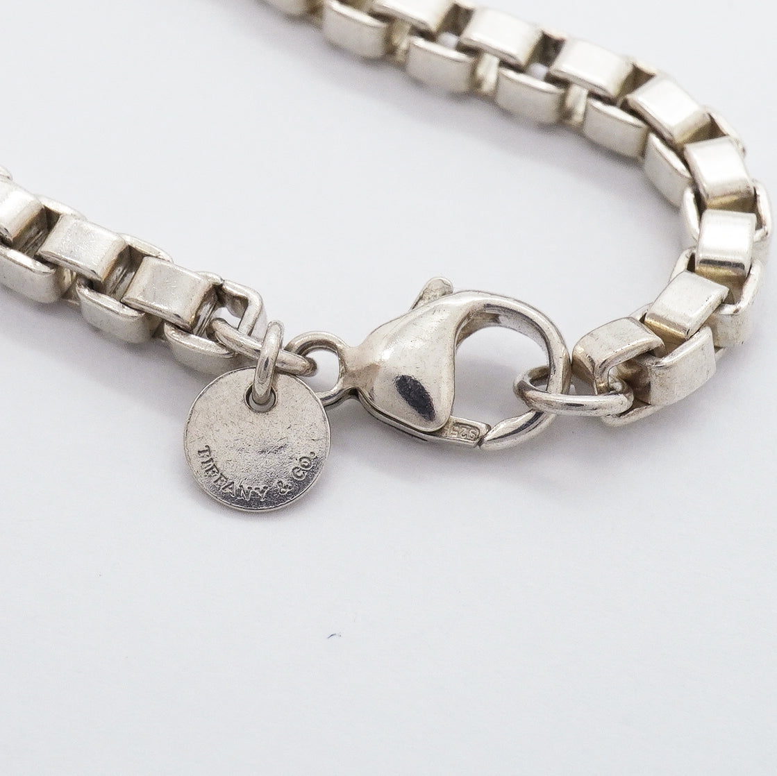 【6jgb0421】ティファニー ブレスレット ベネチアン シルバー925【中古】レディース