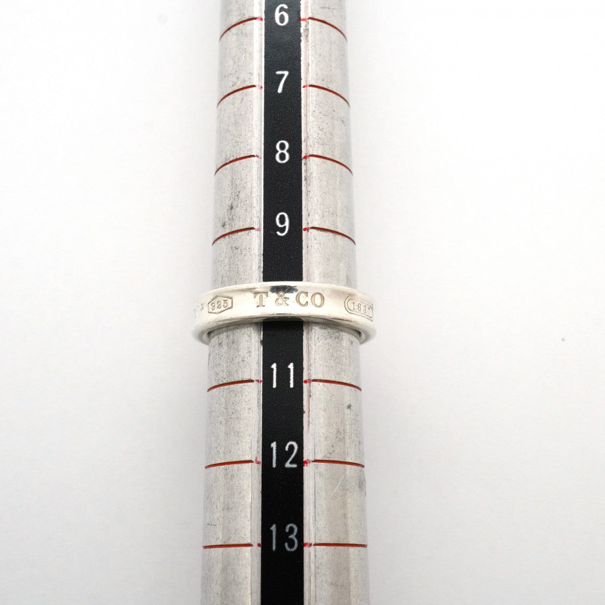 【6jgb0422-k】ティファニー リング ナロー シルバー925 10号【中古】レディース