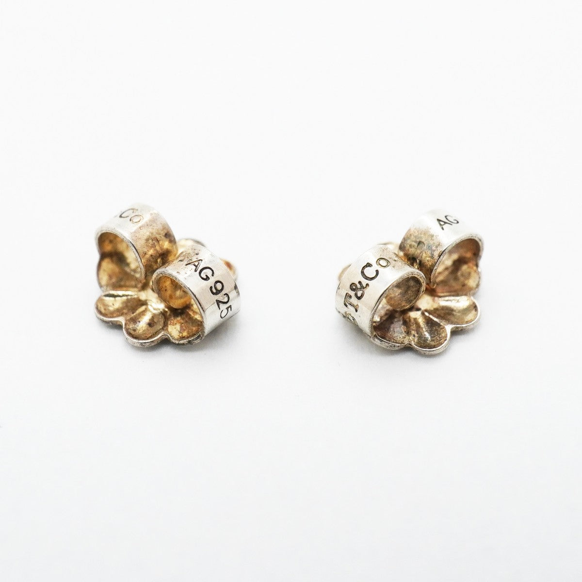 【6jgb0432-k】ティファニー ピアス サマセット シルバー925【中古】レディース