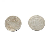 【6jgb0434-k】エルメス イヤリング セリエ メタル シルバー【中古】レディース