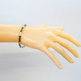 【6jgb0439-k】ティファニー ブレスレット アズテック/ジグザグ シルバー925 ヘマタイト グレー【中古】メンズ レディース ユニセックス