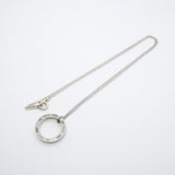【6jgb0450-k】ティファニー ネックレス 1837/サークル シルバー925【中古】レディース
