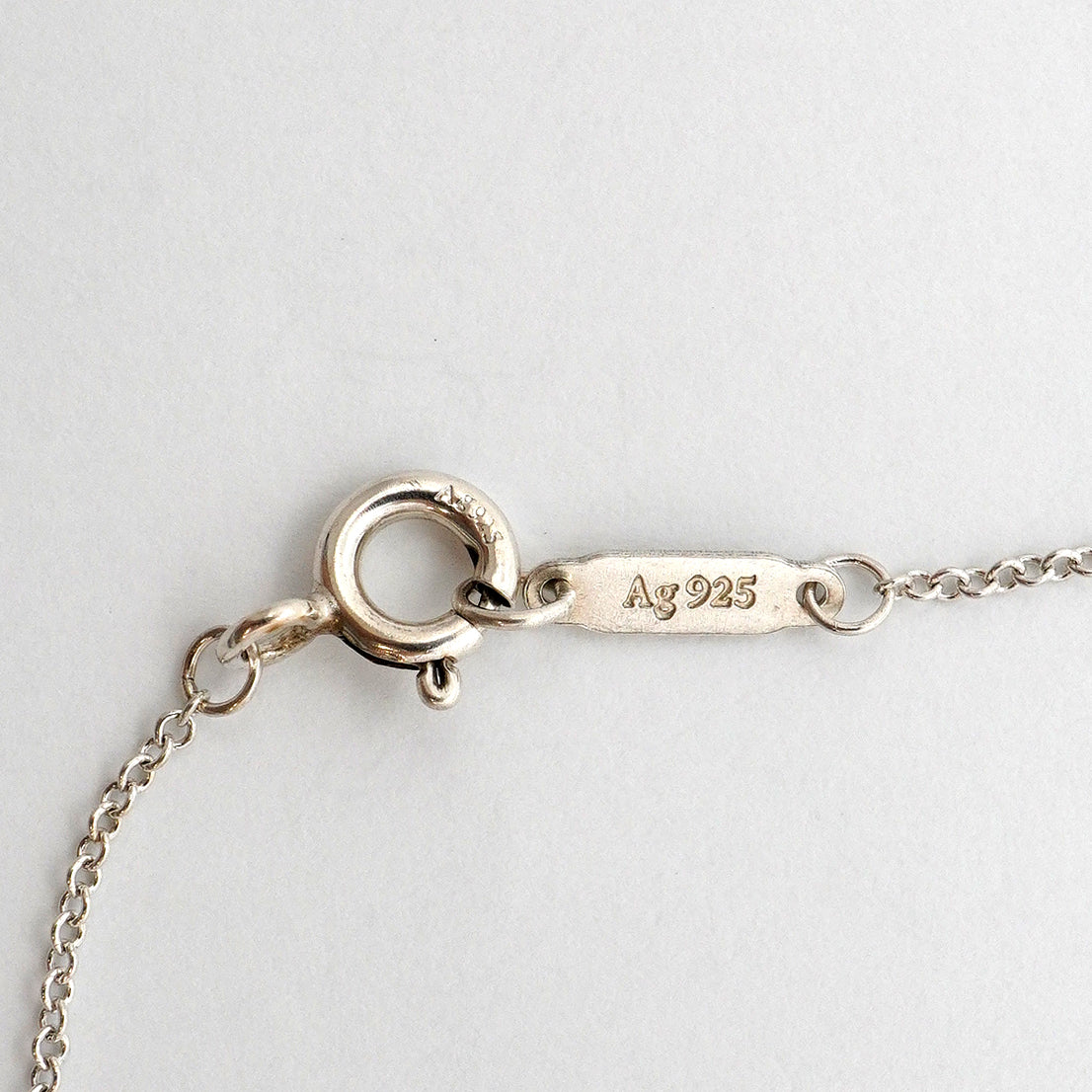 【6jgb0450-k】ティファニー ネックレス 1837/サークル シルバー925【中古】レディース