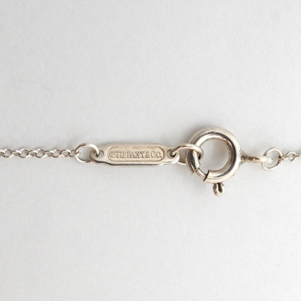 【6jgb0450-k】ティファニー ネックレス 1837/サークル シルバー925【中古】レディース