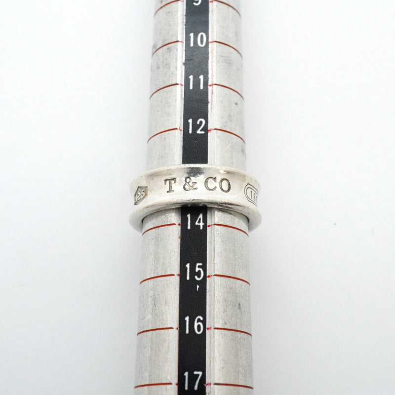 【6jgb0452-k】ティファニー リング ナロー シルバー925 13.5号【中古】レディース