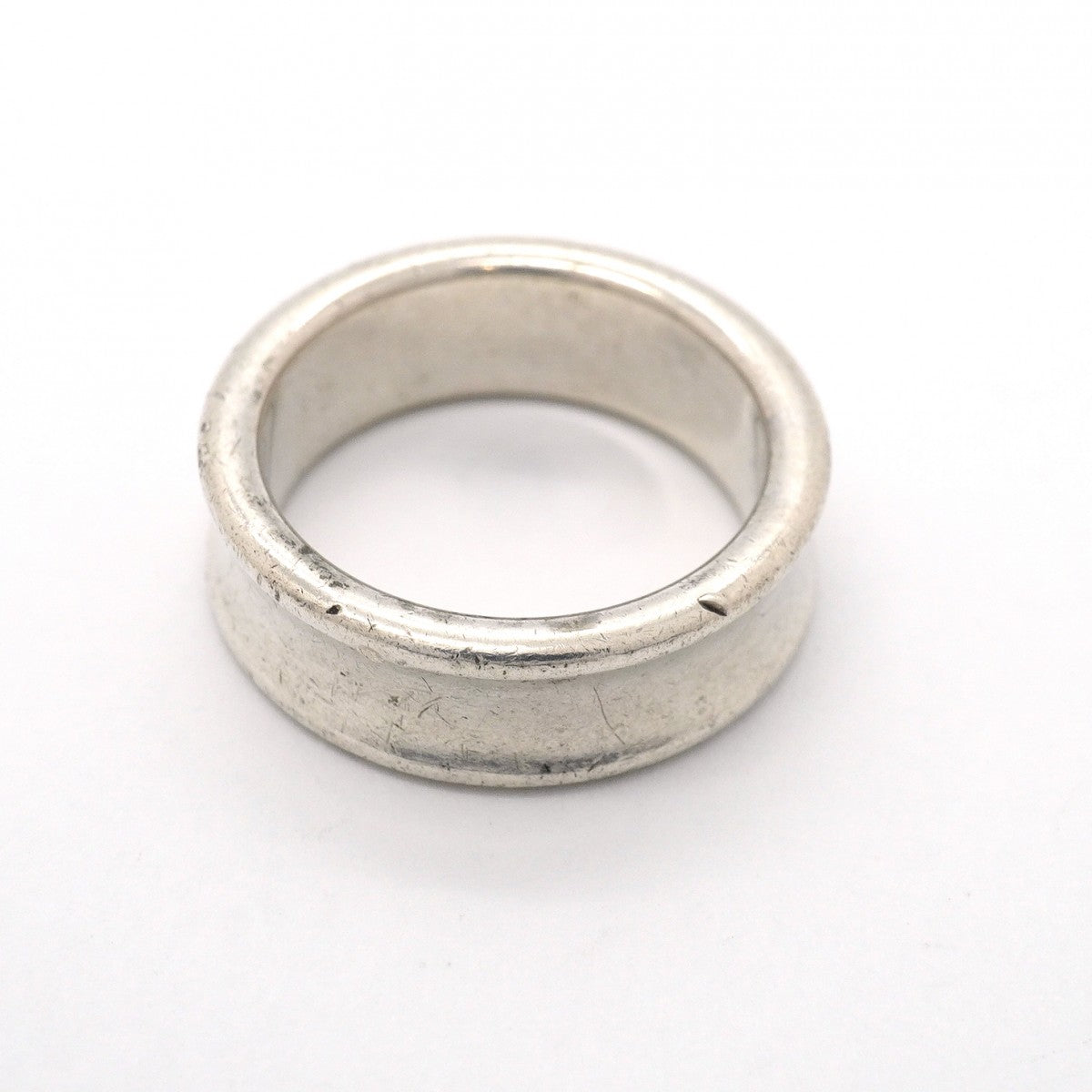【6jgb0452-k】ティファニー リング ナロー シルバー925 13.5号【中古】レディース