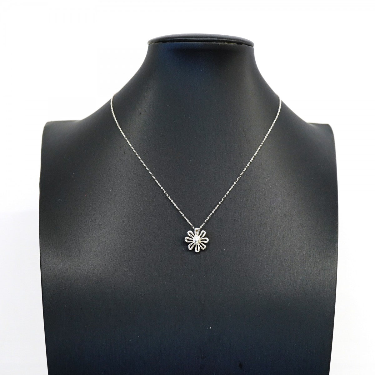 【6jgb0459-k】ティファニー ネックレス デイジー シルバー925【中古】レディース