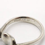 【6jgb0463-k】ティファニー リング ビーン シルバー925 9.5号【中古】レディース
