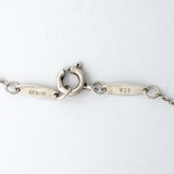 【6jgb0467-k】ティファニー ネックレス イニシャル a シルバー925【中古】レディース