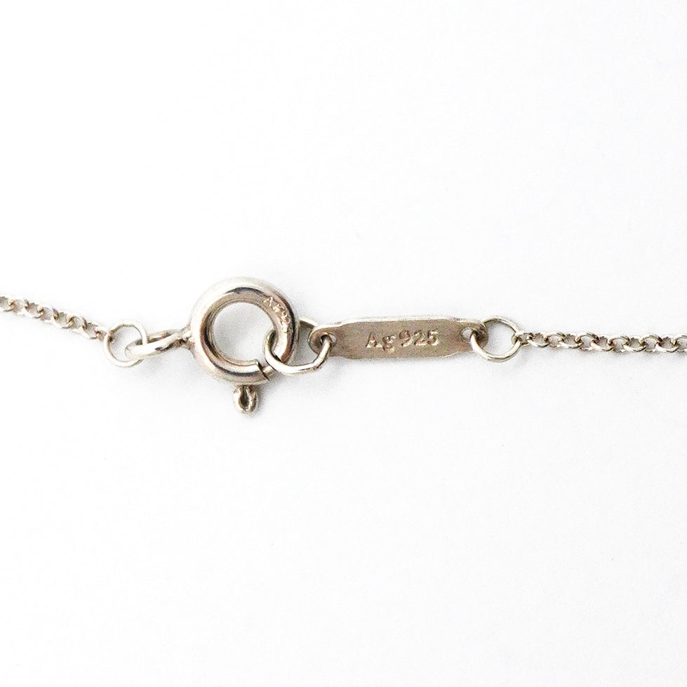 【6jgb0474-k】ティファニー ネックレス ダブルリターントゥハート シルバー925 ピンク【中古】レディース