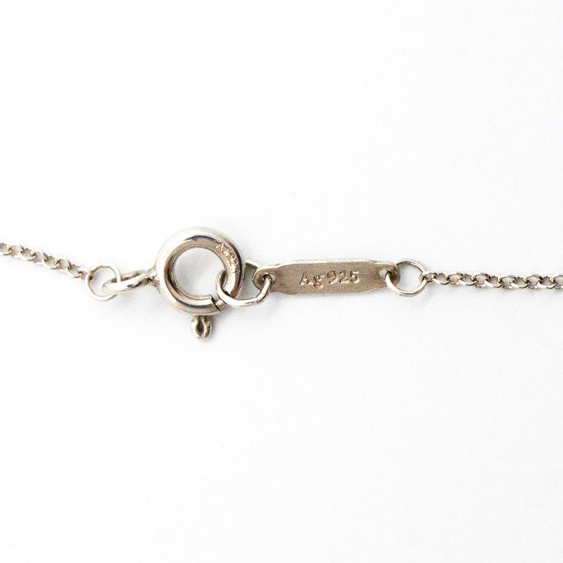 【6jgb0474-k】ティファニー ネックレス ダブルリターントゥハート シルバー925 ピンク【中古】レディース