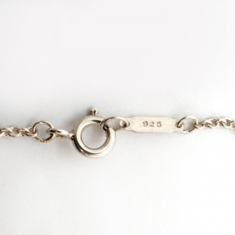 【6jgb0477-k】ティファニー ネックレス リボン シルバー925【中古】レディース