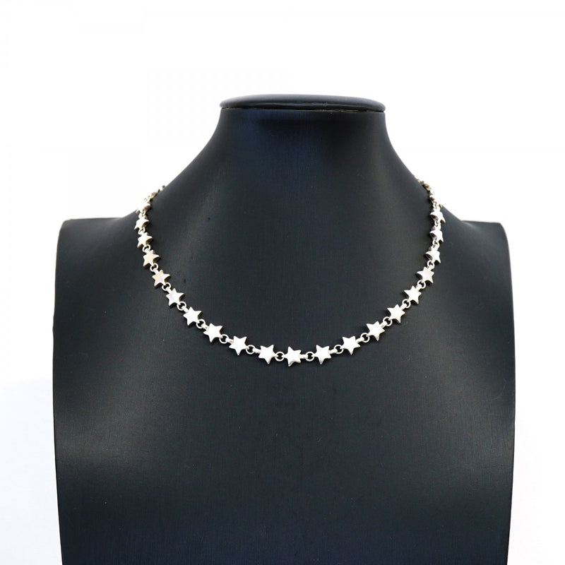 【6jgb0492】ティファニー ネックレス パフスター シルバー925【中古】レディース