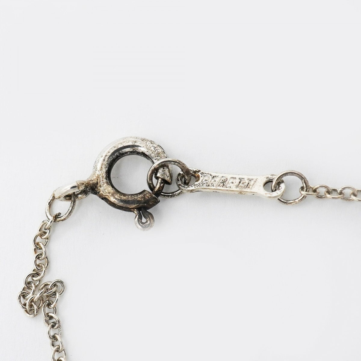 【6jgb0498】ティファニー ネックレス スモールクロス シルバー925【中古】レディース
