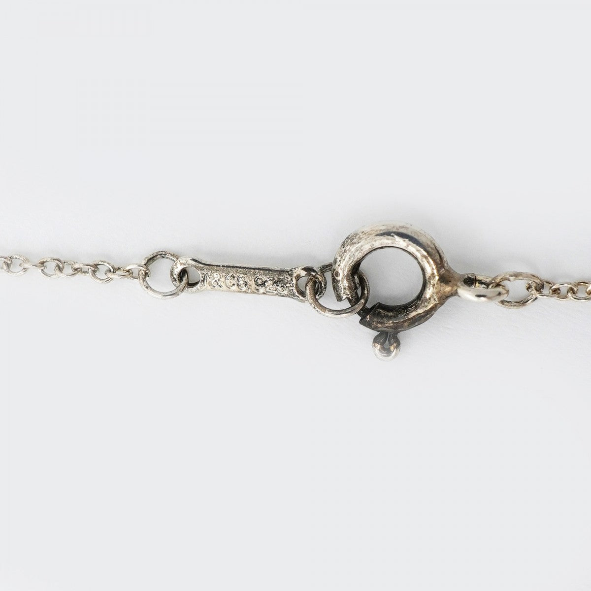 【6jgb0498】ティファニー ネックレス スモールクロス シルバー925【中古】レディース
