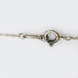 【6jgb0498】ティファニー ネックレス スモールクロス シルバー925【中古】レディース
