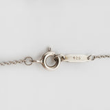 【6jgb0499】ティファニー ネックレス ハートロック シルバー925【中古】レディース