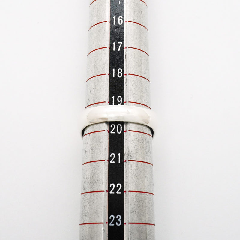 【6jgb0504】エルメス リング エクスリブリス K18PG ピンクゴールド シルバー925 ＃60【中古】メンズ