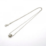 【6jgb0507】ティファニー ネックレス ボールフラワー 1PD K18WG ホワイトゴールド ダイヤモンド【中古】レディース