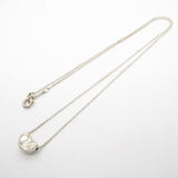 【6jgb0509】ティファニー ネックレス ビーン シルバー925【中古】レディース