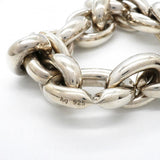 【6jgb0510】エルメス ブレスレット アクロバットGM 17コマ シルバー925【中古】メンズ