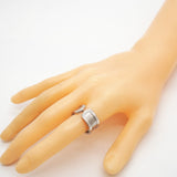 【6jgb0511】カルティエ リング C2 ラージ K18WG ホワイトゴールド ＃57【中古】メンズ