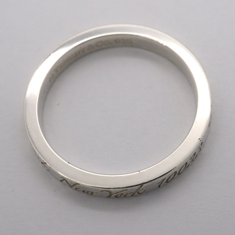 【6jgb0515-k】ティファニー リング ノーツ シルバー925 18.5号【中古】メンズ