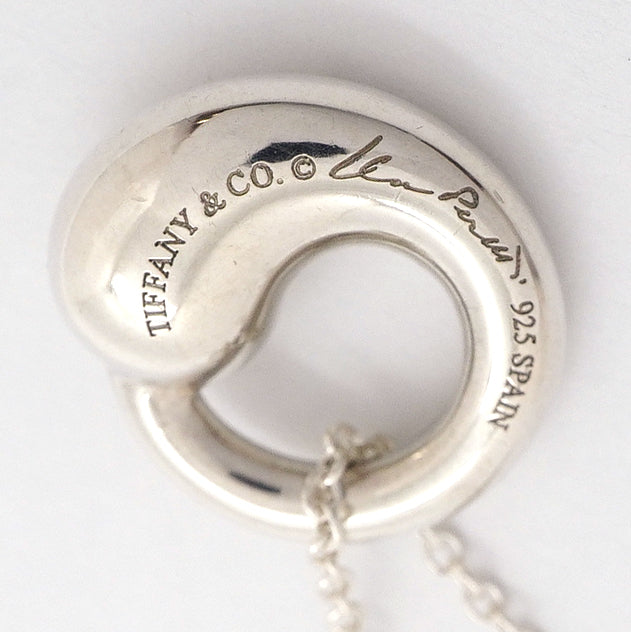 【6jgb0519-k】ティファニー ネックレス エターナルサークル シルバー925【中古】レディース