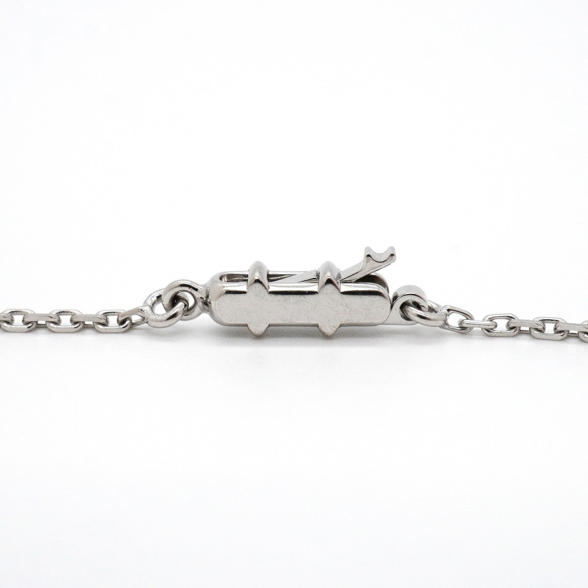 【6jgb0527】カルティエ ネックレス ウィッシュノット K18WG ホワイトゴールド ダイヤモンド【中古】レディース