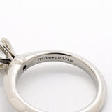 【6jgb0544】ティファニー リング ソリティア 1PD Pt950 プラチナ ダイヤモンド 0.73ct 4.5号【中古】レディース