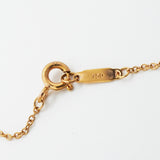 【6jgb0546】ティファニー ネックレス オーバルキー K18PG ピンクゴールド【中古】レディース