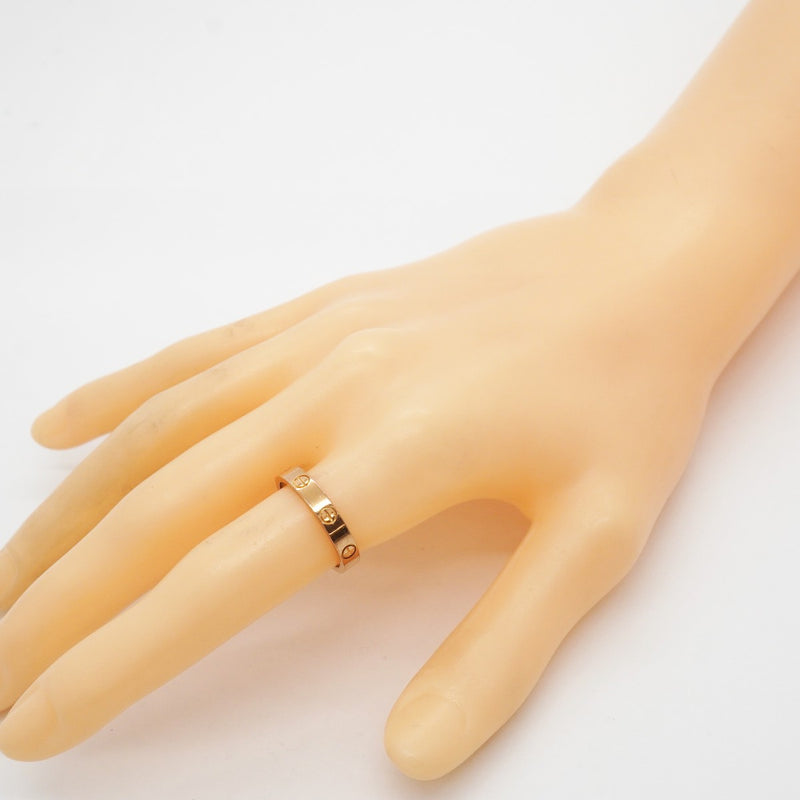 【6jgb0547】カルティエ リング ミニラブ K18PG ピンクゴールド ＃55【中古】メンズ レディース ユニセックス