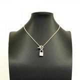 【6jgb0557】エルメス ネックレス アミュレット/カデナ シルバー925【中古】レディース