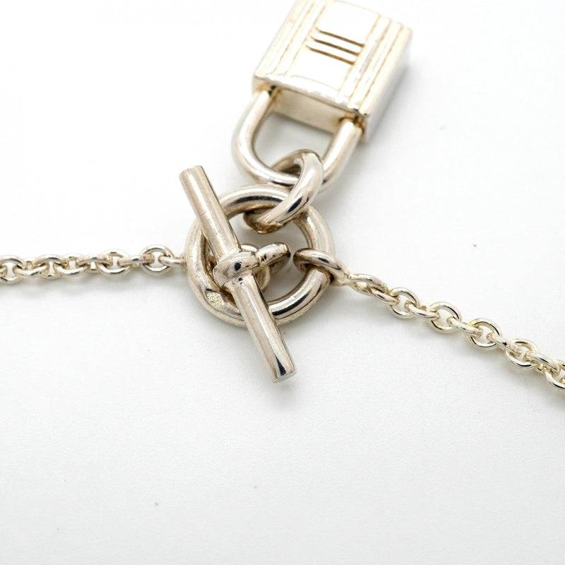 【6jgb0557】エルメス ネックレス アミュレット/カデナ シルバー925【中古】レディース