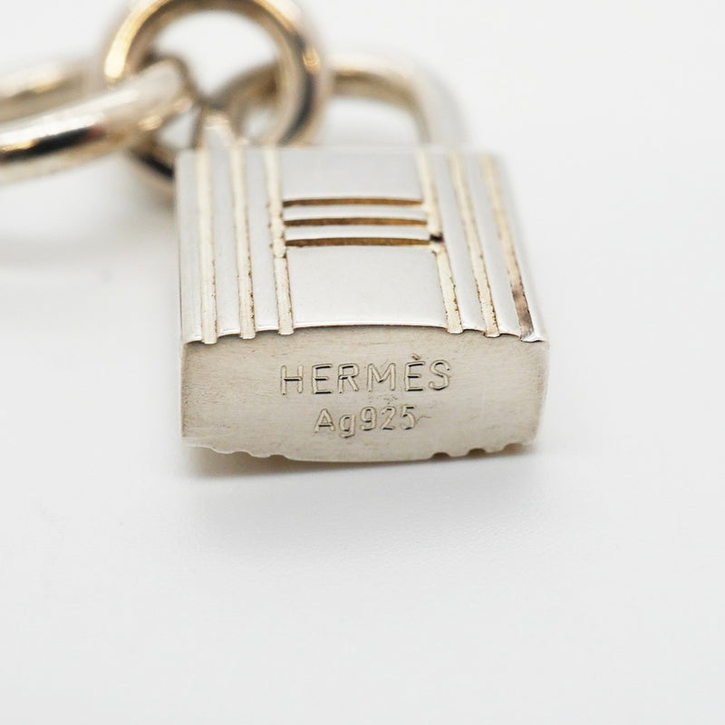 【6jgb0557】エルメス ネックレス アミュレット/カデナ シルバー925【中古】レディース