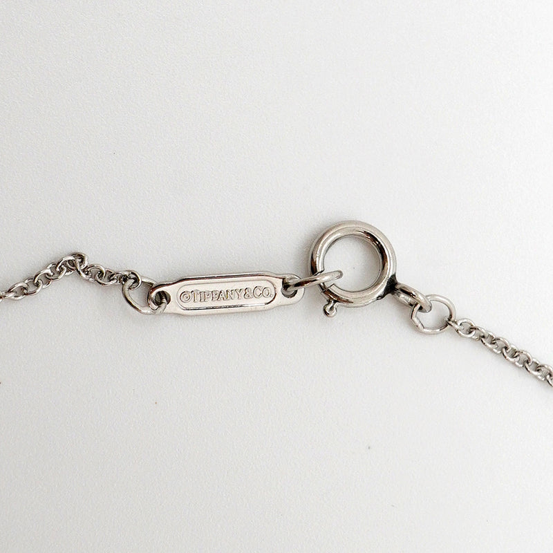 【6jgb0558】ティファニー ネックレス スモールクロス 11PD Pt950 プラチナ ダイヤモンド【中古】レディース