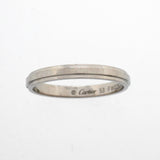 【6jgb0560】カルティエ リング ダムール Pt950 プラチナ ＃53【中古】レディース