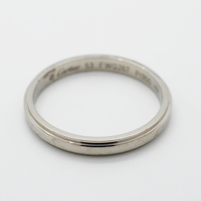 【6jgb0560】カルティエ リング ダムール Pt950 プラチナ ＃53【中古】レディース
